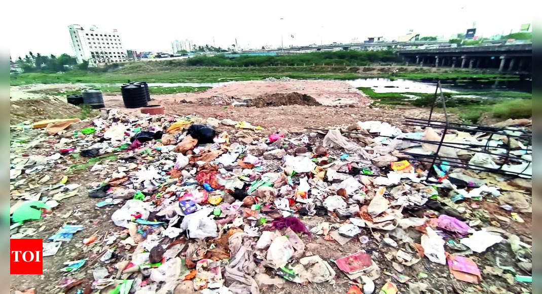 Cooum River Pollution: Cooum Banks In Anna Nagarturn Dumpyard | Chennai ...