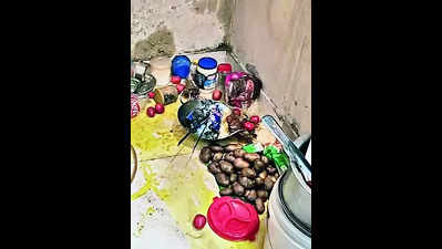 Cylinder explodes, all 4 of family land in Chd hospital