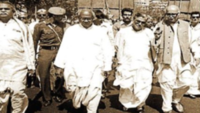 BJP’s march across the Vindhyas began from Hanumakonda in 1984