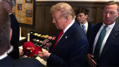 Donald Trump orders ‘30 milkshakes’ for customers at Atlanta fast-food joint
