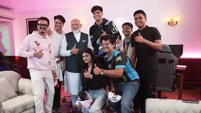 PM Modi meets top Indian gamers, here's what he told them