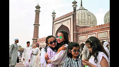 Eat, pray, love: Jama Masjid basks in midweek festivity to mark Eid-ul-Fitr