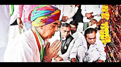Manvendra Singh will return to BJP at PM’s Barmer rally today