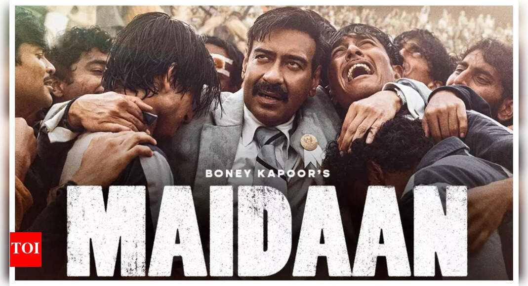 Maidaan box office collection Day 1: Ajay Devgn starrer falls short of Rs 10 crore opening despite preview shows | - Vimarsana News