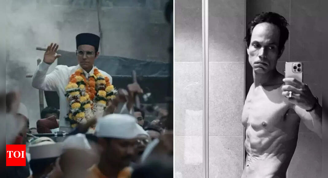 Randeep Hooda reveals shocking side effects of extreme body transformation for 'Swatantrya Veer Savarkar' | Hindi Movie News - Vimarsana News