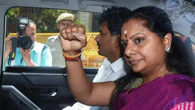 Excise policy case: BRS leader K Kavitha sent to 3-day CBI custody till April 15