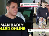 Salman Khan targeted by trolls for wearing printed pants at Sohail's Eid bash; internet calls him, 'OG King of Chappri'
