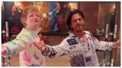 Ed Sheeran spills the beans on his dinner at Shah Rukh Khan's Mannat during his India tour: '...we danced, we sang, we drank'