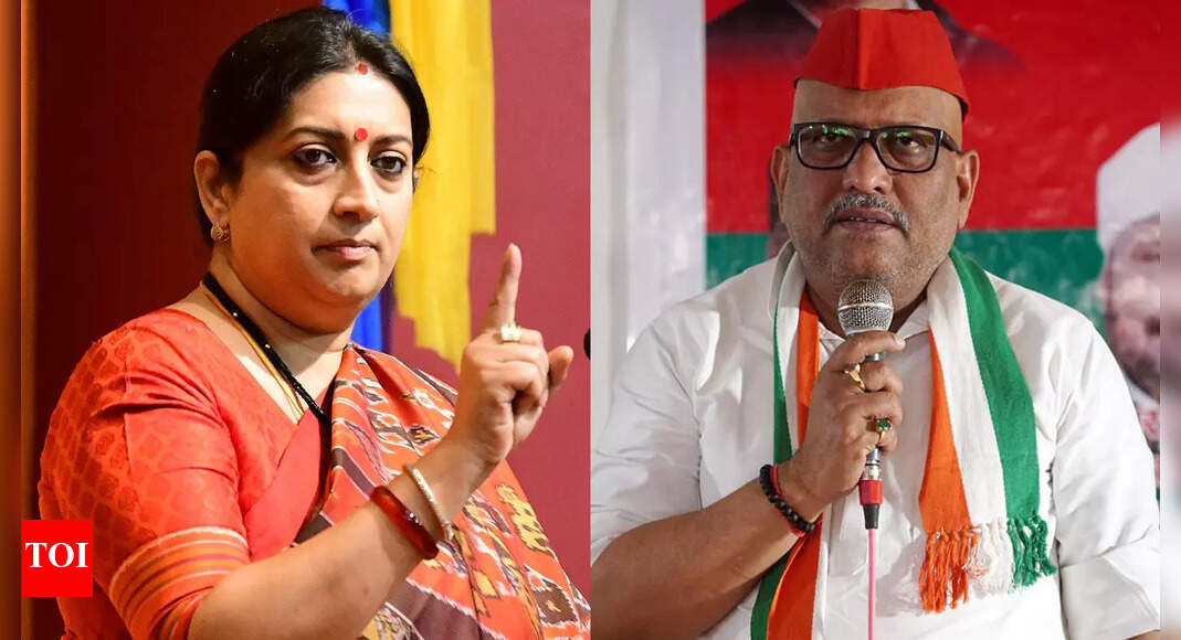 Smriti Irani's choice of words shows her mental bankruptcy: UP Congress ...