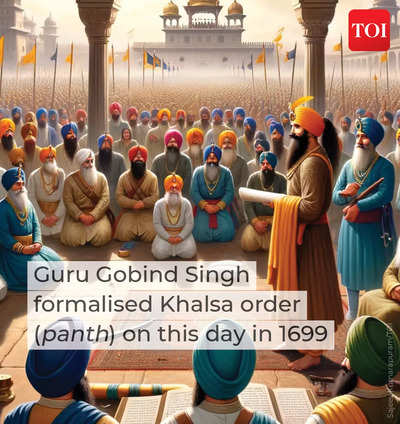 7. When Guru formed the Khalsa panth