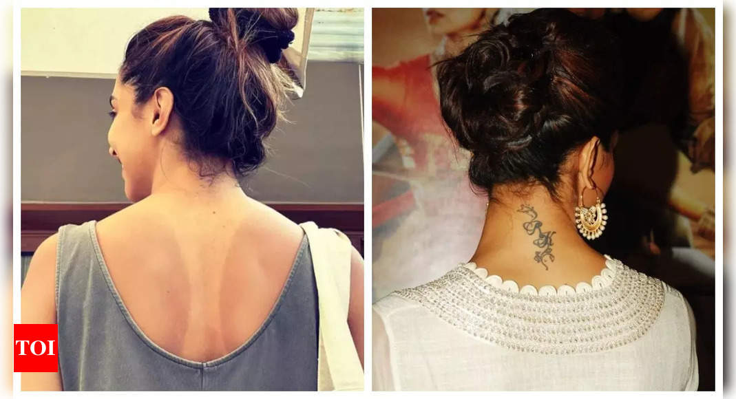 Deepika Padukone flaunts her tanned back in photo from her babymoon; netizens speculate she has finally lasered off her 'RK' tattoo - See photo