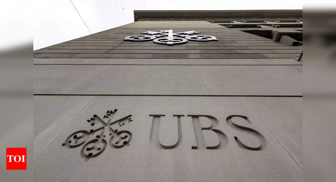 New capital requirements for Swiss banks will slow growth at UBS, says finance minister – Times of India