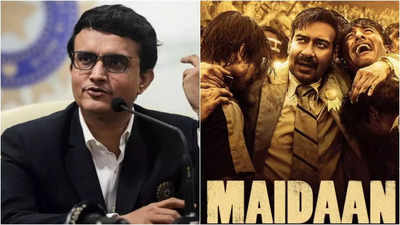 Sourav Ganguly reviews Ajay Devgn's Maidaan, calls it must-watch Indian sports film
