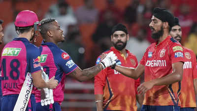 PBKS vs RR, IPL 2024 Highlights: Shimron Hetmyer stars as Rajasthan Royals  beat Punjab Kings in a low-scoring thriller | Cricket News - Times of India