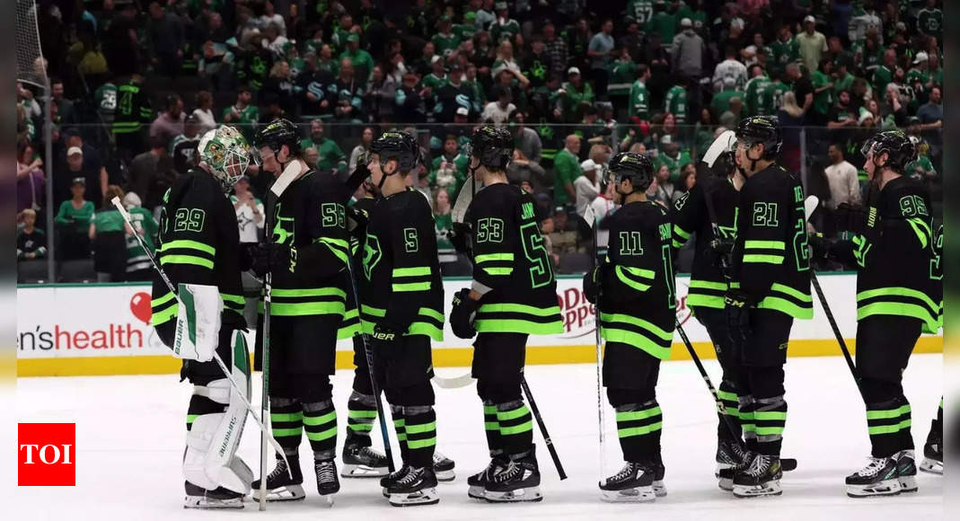 Dallas Stars clinch central division title with victory over Seattle Kraken – Times of India