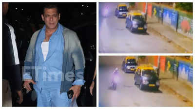 Gunshots outside Salman Khan's home: Leaked CCTV footage captures shooters fleeing on motorcycle