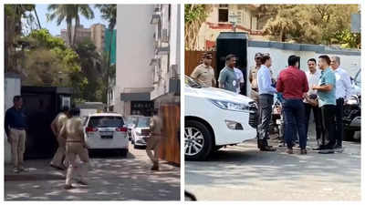 Gunshots outside Salman Khan's Bandra home: Mumbai Police ACP, Encounter Specialist arrive as security gets beefed up at Galaxy Apartments