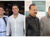 Rahul Kanal and Baba Siddique visit Salman Khan