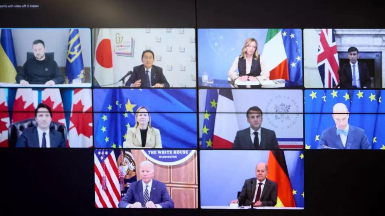 G7 leaders to discuss Iranian attack in Sunday video call – Times of India