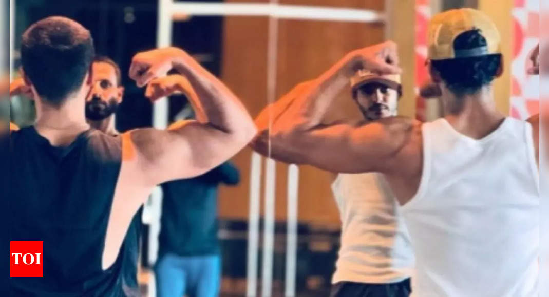 Brothers Shahid Kapoor and Ishaan Khatter serve Sunday fitness motivation with their workout session – PIC inside | Hindi Movie News