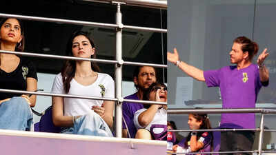 Crowds at the stadium scream 'SRK' as Shah Rukh Khan reaches Eden ...