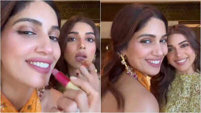 Bhumi Pednekar's sister Samiksha Pednekar responds to trolls over 'same plastic surgeon' comment