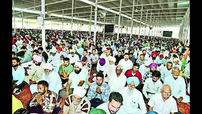 Major Dera gathering in Pb, but politicians absent
