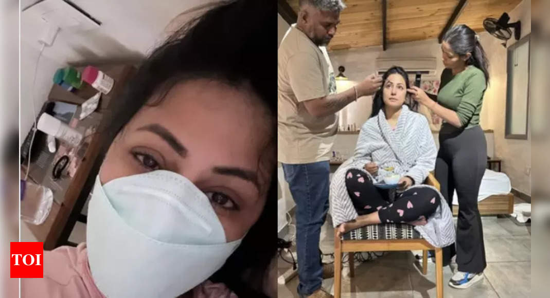 Hina Khan falls sick after shooting for 16-hours continuously; says ...