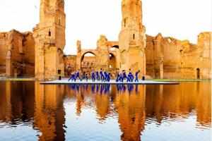 After 1000 years, water returns to Rome’s famed Baths of Caracalla!