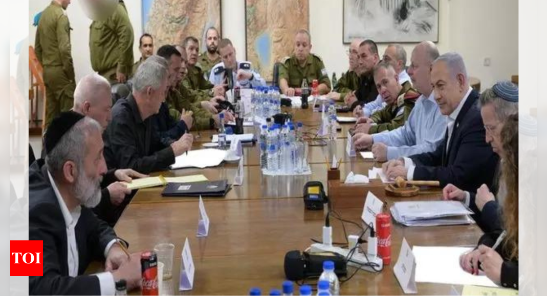 Israel war cabinet to reconvene at 1100 GMT in Iran standoff, source says – Times of India