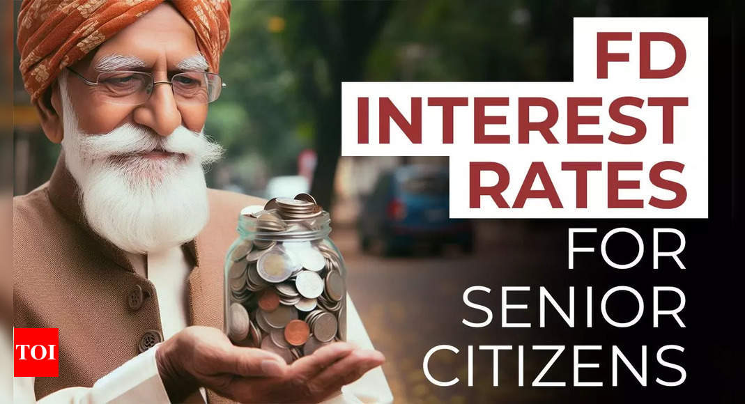 High FD interest rates for senior citizens: Get up to 8.1% on 3-year fixed deposits; check banks list here