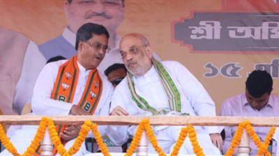 UPA spent Rs 40,183 crore and Modi spent Rs 98000 crore for Tripura in 10 years: Amit Shah