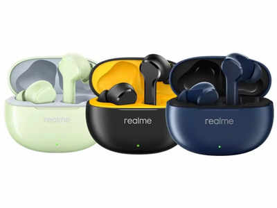 Realme T110 earbuds with AI ENC, fast charging support launched in India, priced at Rs 1,499
