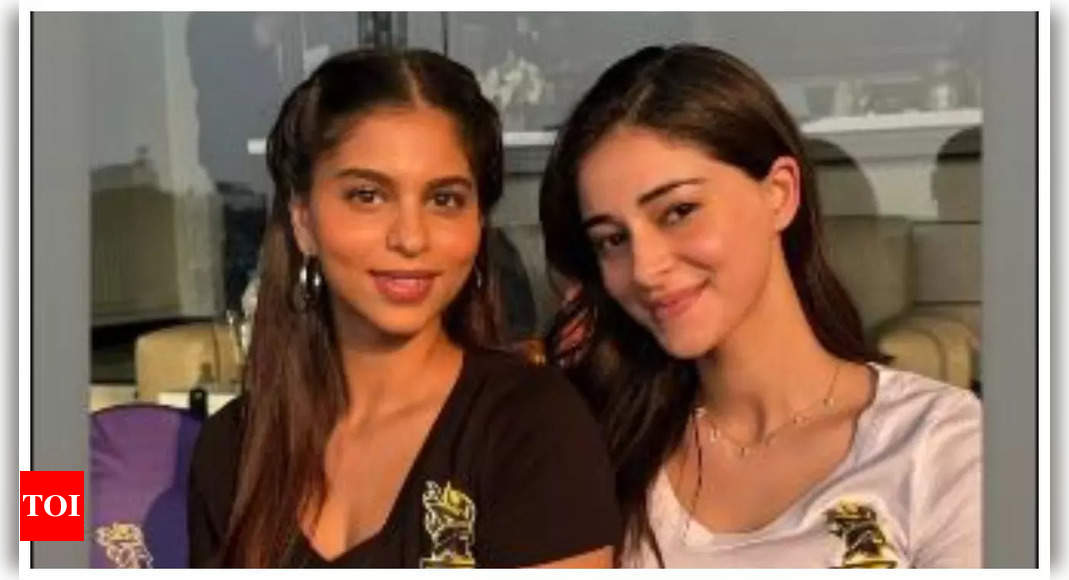 Ananya Panday REACTS to viral throwback photo of bestie Suhana Khan and her from early IPL season - See post