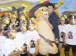Shiamak promotes 'Puss in Boots'
