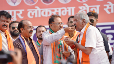 Chhattisgarh CM Vishnu Deo Sai extols Modi's decade-long service at nomination rally