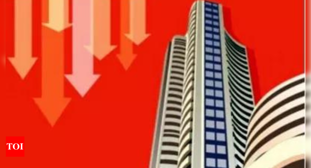 Iran-Israel conflict sparks selloff, sensex tanks 845 points – Times of India