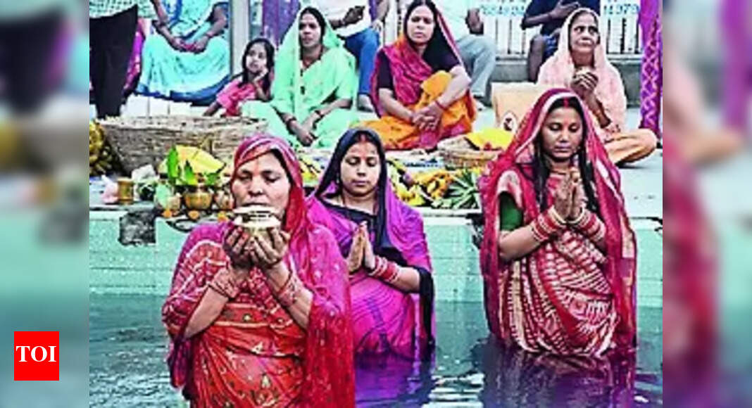 Chaiti Chhath: Four-day Chaiti Chhath Comes To End With Morning ‘arghya ...