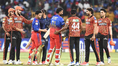 IPL: Sunrisers Hyderabad break own record, score all-time high total in 25-run win as Royal Challengers Bengaluru's woes continue