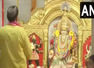 Devotees offer prayers at Delhi's Jhandewalan Temple on eighth day of Navratri