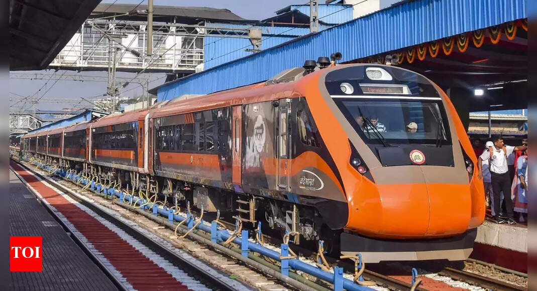 Indian Railways says Vande Bharat Express very popular; over 2 crore people travelled by new trains since 2019 launch – Times of India