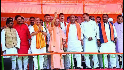 Yogi pitches for 'Nation First' over 'Family First'