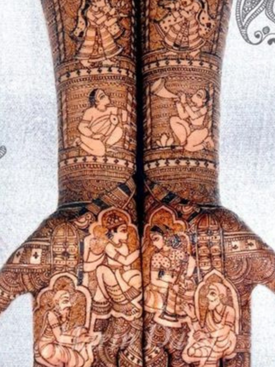 Ram Navami 2024: God Motif Henna Design Ideas | Times Now