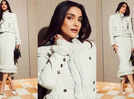 Sonam Kapoor stuns in an all white outfit by Chinese designer