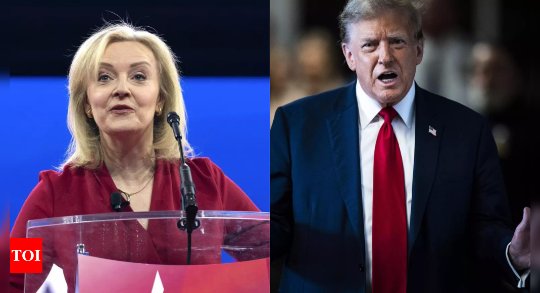 Former UK leader Liz Truss backs Trump and blames others for her ouster ...