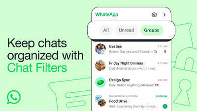 WhatsApp launches Chat Filters: Here’s how this feature will help users find messages faster