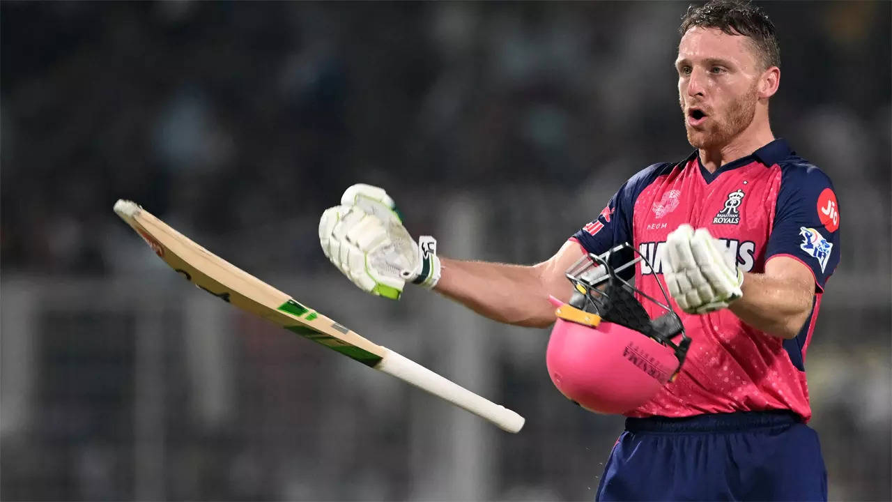 Jos Buttler goes past Chris Gayle, becomes second highest centurion in IPL | Cricket News - Times of India