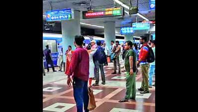 Commute woes in rush hours as snag, fire hit Metro ops