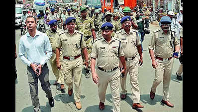 10k cops sent to dists, 5 towers set up in city for Ram Navami
