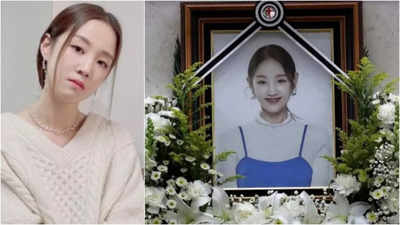 Park Bo Ram's loved ones bid farewell at her funeral service